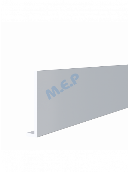 Planche de rive PVC blanc...