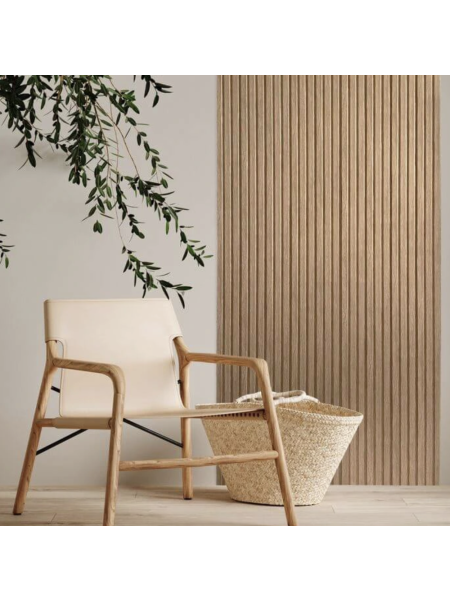 Panneau mural effet tasseau...