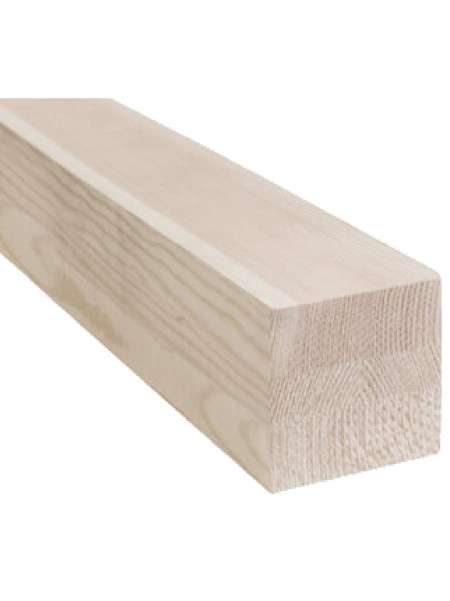 Carrelet Hévéa 70x70x4000 mm